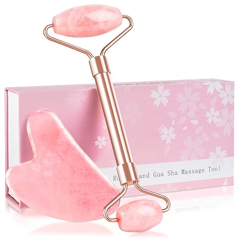 ROZÉVA Rose Quartz Roller